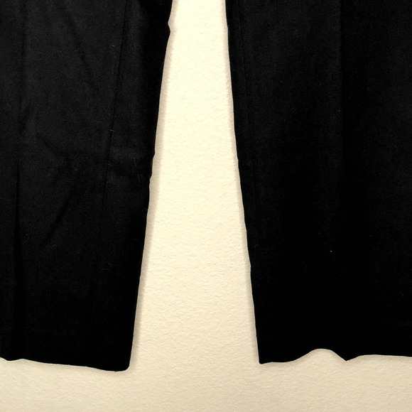 Banana Republic Pants Martin Fit Black Wool Blend Stretch Lined Timeless Sz 4P - Picture 4 of 12